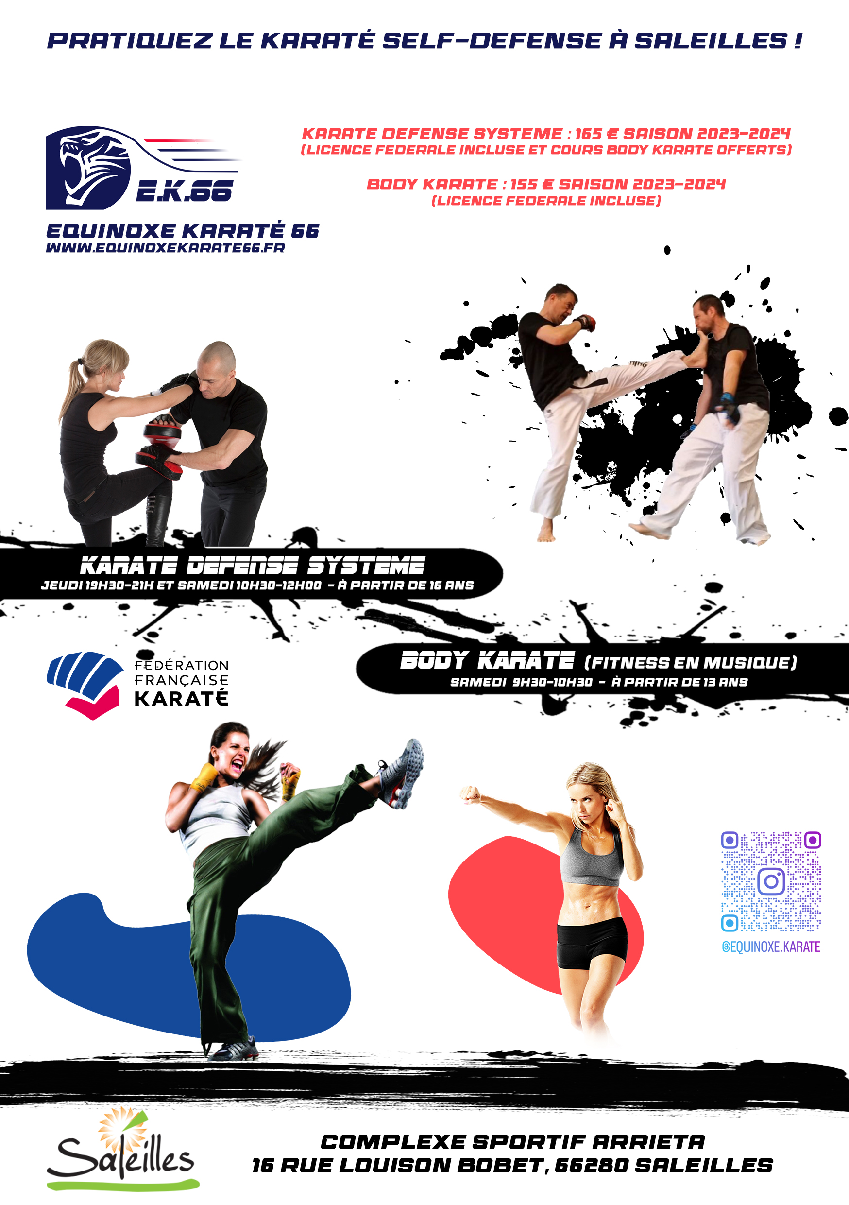 karate flyer 2023-2024